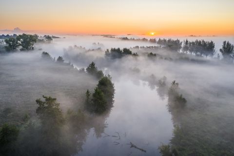 Heurnemeersen vanuit de lucht