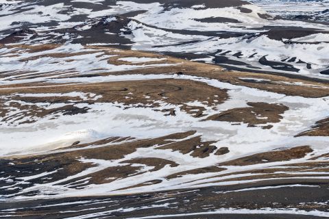 Abstract patroon in IJsland