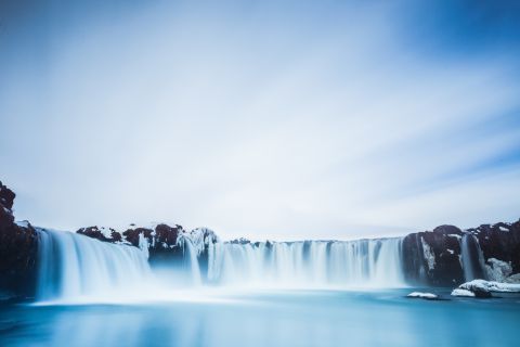 Godafoss waterval in IJsland